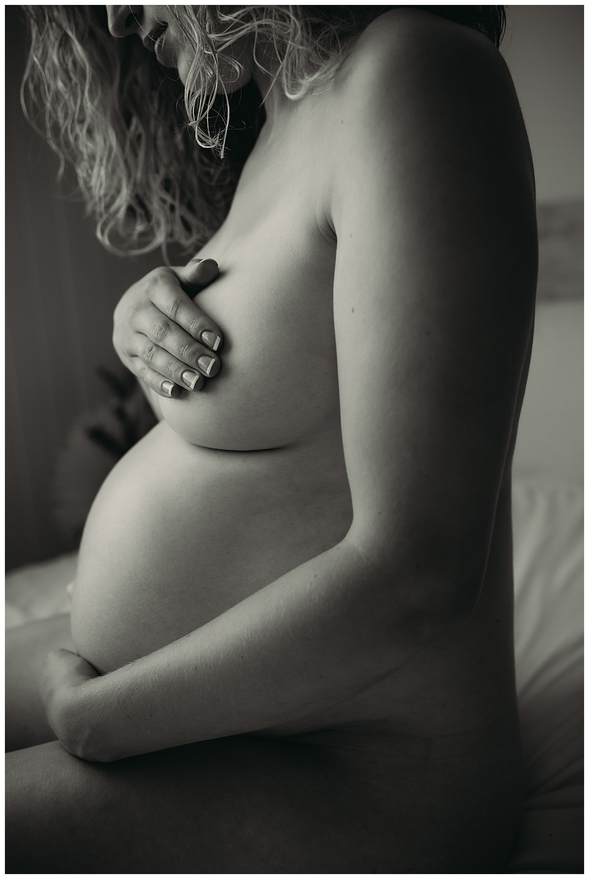 Pregnant woman and belly display  The Beauty of Maternity